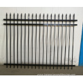 Spearhead Iron Fence Panels Tubular Steel Fence